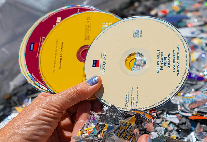 CD's Hone ethically recycles
